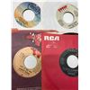 Image 7 : Lot of 35 w/ sleeves 45's Records Various Artists/years