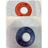 Image 9 : Lot of 35 w/ sleeves 45's Records Various Artists/years