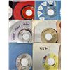 Image 5 : Lot of 35 w/ sleeves 45's Records Various Artists/years