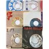 Image 6 : Lot of 35 w/ sleeves 45's Records Various Artists/years