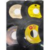 Image 2 : Lot of 35 45's Records w/o sleeves various artists/years