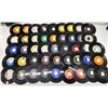 Image 1 : Lot of 54 45's Records Various Artists/Decades w/o sleeves