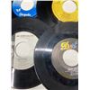 Image 4 : Lot of 54 45's Records Various Artists/Decades w/o sleeves