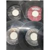 Image 5 : Lot of 54 45's Records Various Artists/Decades w/o sleeves