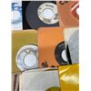 Image 10 : Lot of 54 45's Records Various Artists/years w/ sleeves