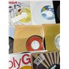 Image 9 : Lot of 54 45's Records Various Artists/years w/ sleeves