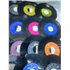 Image 2 : Lot of 54 45's Records Various Artists/years w/ sleeves