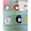 Image 2 : Lot of 54 45's Records Various Artists/years w/ sleeves
