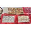 Image 2 : 6 Christmas decorative bows and decorations - in box, appears unused - like new