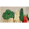 Image 3 : 6 Garden/Vegetable wooden signs/markers - New, handmade in Prince Albert