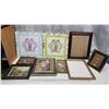 Image 1 : Collection of framed pictures, picture frames, plaque and canvas pictures