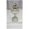 Image 3 : Clear glass coal oil lamp, no chimney - square