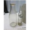 Image 2 : Vintage jug, milk bottles and Crush bottle