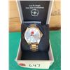 Image 1 : Canadian Legion award watch - "Lest We Forget" with red poppy, gift, never worn, Estate item