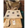 Image 1 : approx. 100 vintage sporting rifle competition target sheets & vintage canvas ammo bag