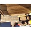Image 1 : vintage 14" big game meat cleaver, needs restoration