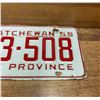 Image 3 : 1958 Saskatchewan farm license plate