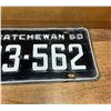 Image 3 : 1960 Saskatchewan farm license plate