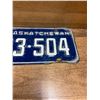 Image 3 : 1962 Saskatchewan farm license plate