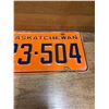 Image 3 : 1963 Saskatchewan farm license plate