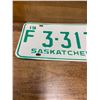 Image 2 : 1968 Saskatchewan farm license plate