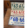 Image 2 : 1974-76 Saskatchewan farm license plate