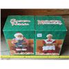 Image 1 : Santa Claus & Mrs. Claus Shelf Sitters - look brand new in original packaging