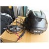 Image 4 : Lot of Hockey Equipment: Helmet with wire guard, knee pads, padded shorts