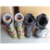 Image 1 : Lot of Snowboard boots & Downhill ski boots - Size 8.5