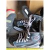 Image 3 : Lot of 3 pairs of hockey skates - assorted sizes