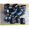 Image 1 : Pair of Roller blades with protective equipment