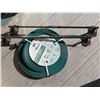 Image 1 : 3 - tube Soaker hose - 50ft by Flexon (40ft wide spray pattern) + 2 Towel racks 26"L
