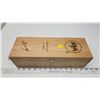Image 3 : Wooden collectors Barcardi box, comes with 750mL 40% White rum - sealed - #10,535/25,500
