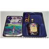 Image 2 : 750mL Crown Royal 40% Whiskey, in collectors tin, with matching towel - sealed