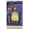 Image 3 : 750mL Crown Royal 40% Whiskey, in collectors tin, with matching towel - sealed