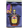 Image 4 : 750mL Crown Royal 40% Whiskey, in collectors tin, with matching towel - sealed