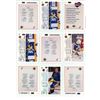 Image 5 : 54 Hull, Roy and Lemieux cards - complete Hull hockey heroes set