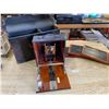 Image 1 : Antique Vintage Camera (Wollensac Optical Company Pat. July 23, 1901) and Case, Film Packs