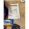 Image 4 : Panasonic Palmcorder PV-L606 w/ Case, Charger & 1 Tape. Needs Battery. Works w/ Adapter Cord.