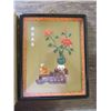 Image 2 : set of 5 imitation jade Asian style pictures - 14"x11" - varying art