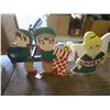 Image 1 : 3 wooden elf decorations