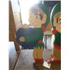 Image 2 : 3 wooden elf decorations