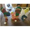 Image 5 : 3 wooden elf decorations