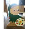 Image 2 : 3 wooden elf decorations