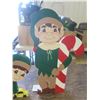 Image 4 : 3 wooden elf decorations