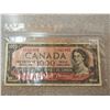 Image 1 : 1954 Canada one thousand $1000.00 bill - discontinued bill, hard to aquire