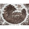 Image 3 : J&G Meakin "Romantic England" dish set - beautiful brown pictured dishes