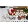 Image 2 : Collection of various salt and pepper shakers - plastic, glass and porcelain