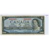 Image 1 : 1954 Bank of Canada $5.00 bill five dollar
