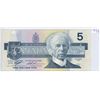 Image 1 : 1986 Canadian  $5.00 five dollar bill UNC